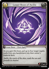 Lesser Boon of Awilix - 020 - Rare - Radiant Origins: Pantheon