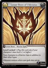 Lesser Boon of Odysseus - 032 - Uncommon - Radiant Origins: Pantheon