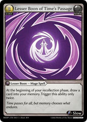 Lesser Boon of Time's Passage - 043 - Uncommon - Radiant Origins: Pantheon