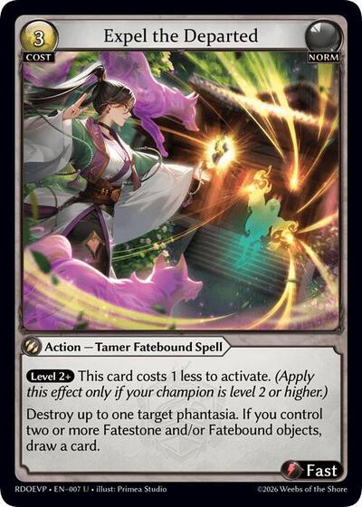 Expel the Departed - 007 - Uncommon - Radiant Origins Event Pack