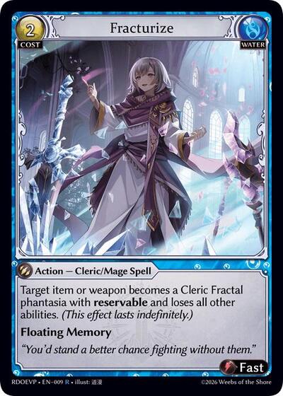 Fracturize - 009 - Rare - Radiant Origins Event Pack