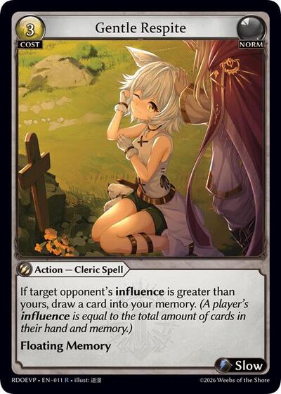 Gentle Respite - 011 - Rare - Radiant Origins Event Pack