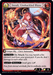 Inzali, Unshackled Blaze - 013 - Super Rare - Radiant Origins Event Pack