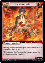 Reduce to Ash - 025 - Super Rare - Radiant Origins Event Pack