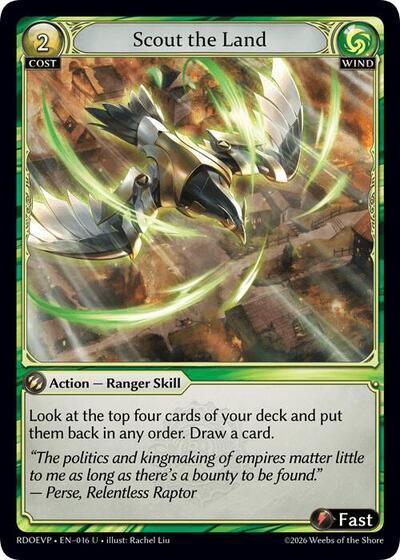 Scout the Land - 016 - Uncommon - Radiant Origins Event Pack