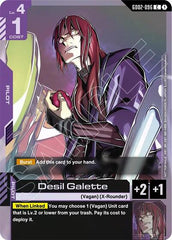 Desil Galette (Store Tournament Participant Pack 04) - GD02-096 - COMMON - Gundam Promotional Cards