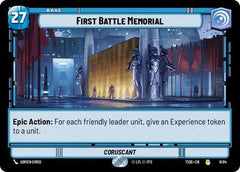 First Battle Memorial - 9/84 - Rare - Twin Suns