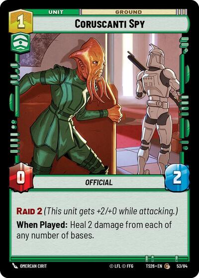 Coruscanti Spy - 53/84 - Common - Twin Suns