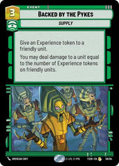 Backed by the Pykes - 58/84 - Rare - Twin Suns