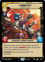 Jango Fett - Guarding the Count - 75/84 - Rare - Twin Suns