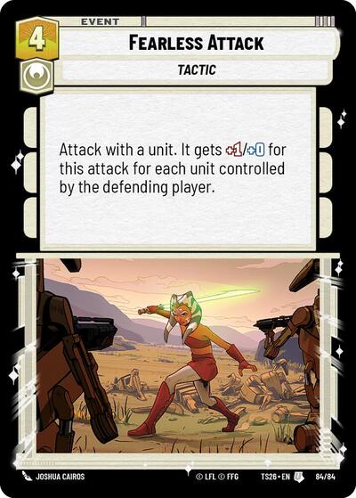 Fearless Attack - 84/84 - Uncommon - Twin Suns
