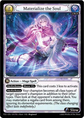 Materialize the Soul - 159 - Promo - Promotional Cards