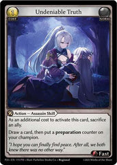 Undeniable Truth - 175 - Promo - Promotional Cards
