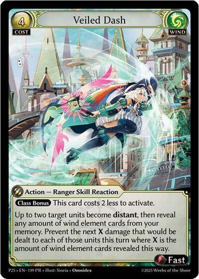 Veiled Dash - 139 - Promo - Promotional Cards