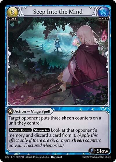 Seep Into the Mind - 169 - Promo - Promotional Cards