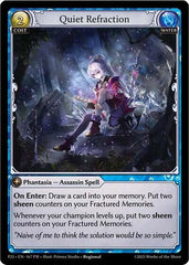 Quiet Refraction - 167 - Promo - Promotional Cards