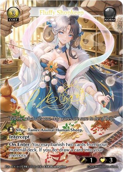 Fluffy Shopkeep (CPR) - 013 - Collector Promo - Promotional Cards