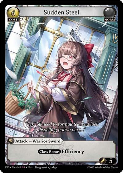 Sudden Steel - 142 - Promo - Promotional Cards