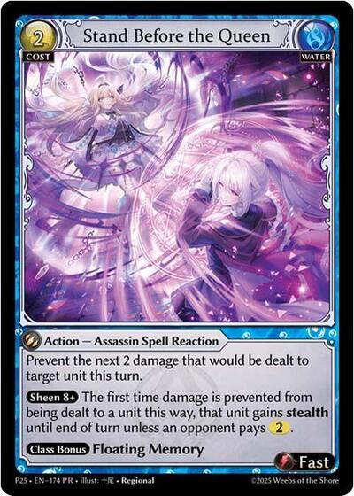 Stand Before the Queen - 174 - Promo - Promotional Cards