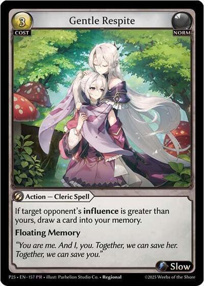 Gentle Respite - 157 - Promo - Promotional Cards