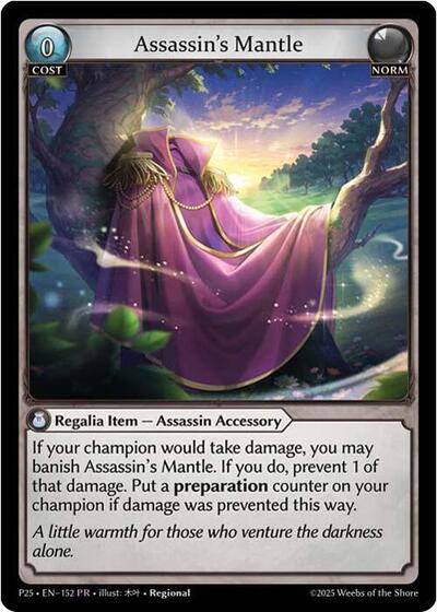 Assassin's Mantle (152) - 152 - Promo - Promotional Cards