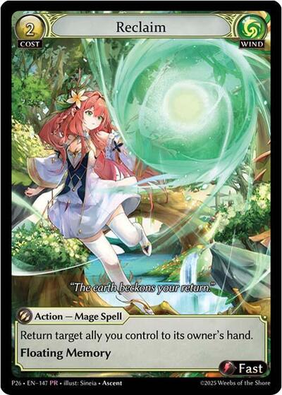 Reclaim (147) - 147 - Promo - Promotional Cards