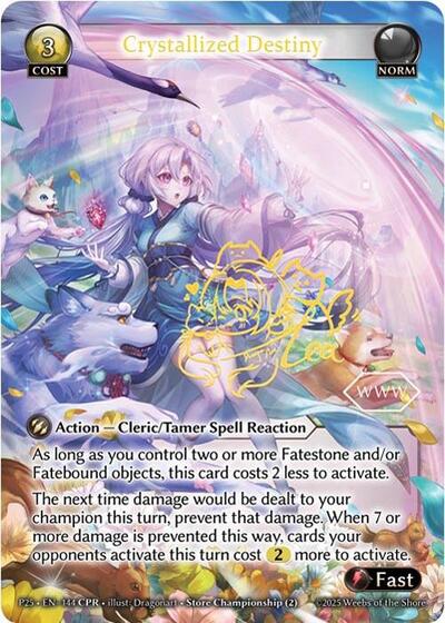 Crystallized Destiny (CPR) - 144 - Collector Promo - Promotional Cards