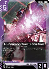 Gundam Virtue (Trans-Am) - GD04-054 - RARE - Phantom Aria