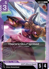 Heine's Gouf Ignited - GD04-055 - UNCOMMON - Phantom Aria