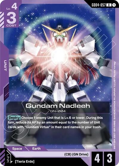 Gundam Nadleeh - GD04-057 - UNCOMMON - Phantom Aria