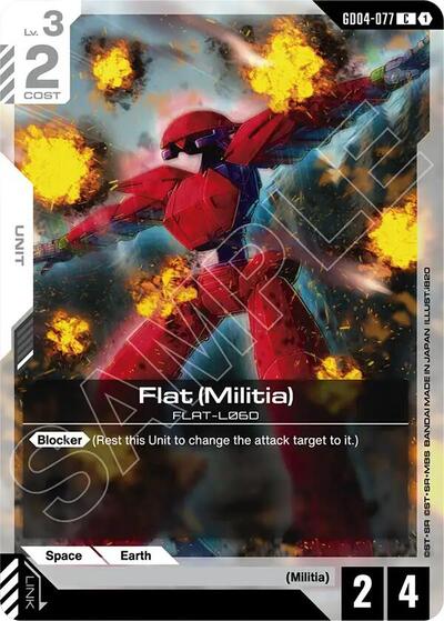 Flat (Militia) - GD04-077 - COMMON - Phantom Aria