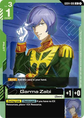 Garma Zabi - GD04-086 - UNCOMMON - Phantom Aria