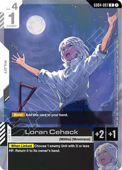 Loran Cehack - GD04-097 - RARE - Phantom Aria
