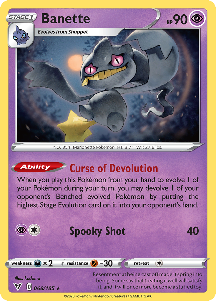 Banette - 068/185 - Vivid Voltage