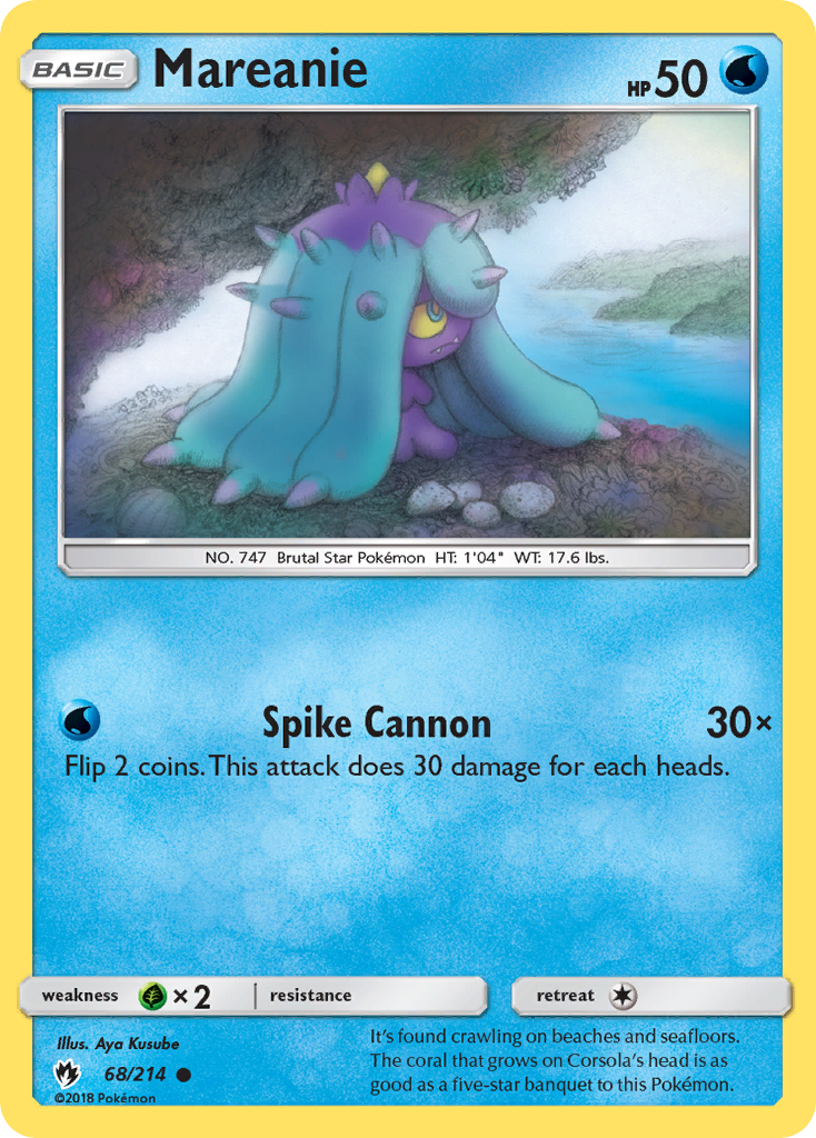 Mareanie - 068/214 - Lost Thunder