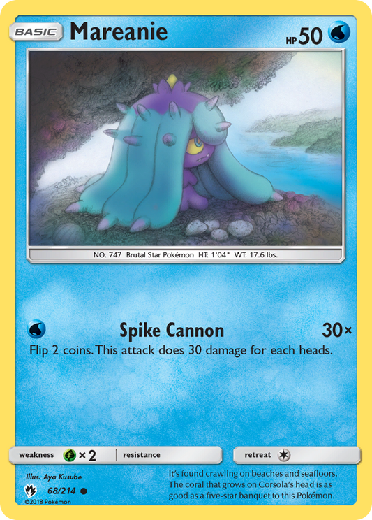 Mareanie - 068/214 - Lost Thunder