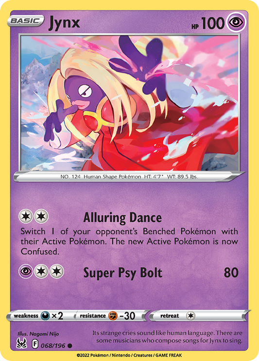 Jynx - 068/196 - Lost Origin