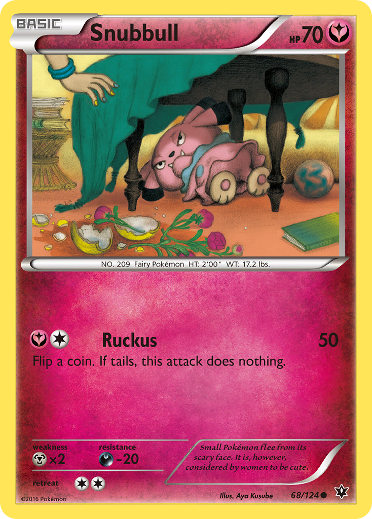 Snubbull - 068/124 - Fates Collide