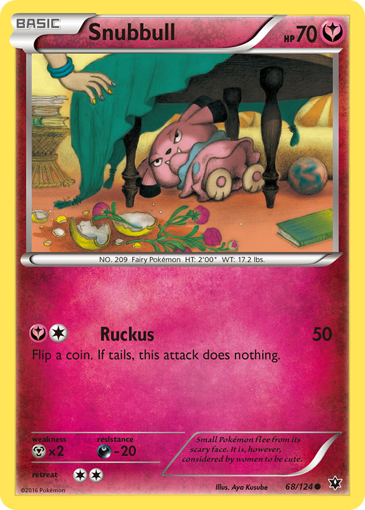 Snubbull - 068/124 - Fates Collide