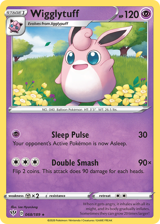 Wigglytuff - 068/189 - Darkness Ablaze