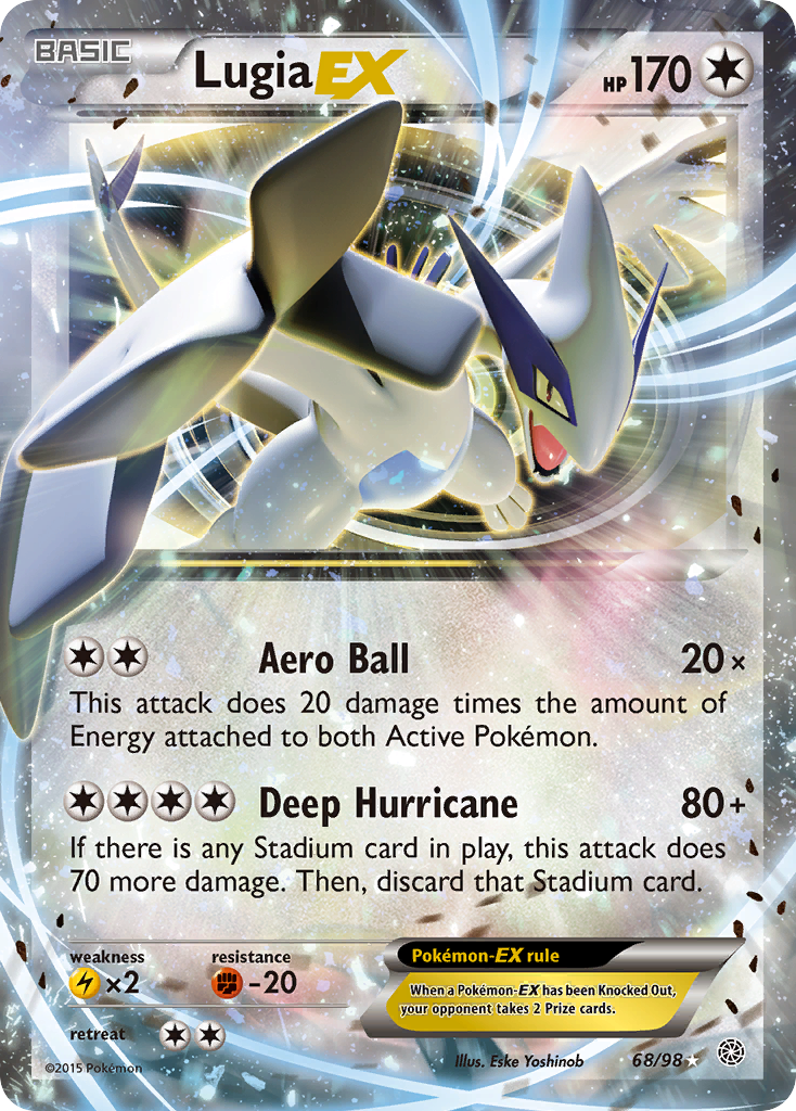 Lugia-EX - 68/98 - Ancient Origins