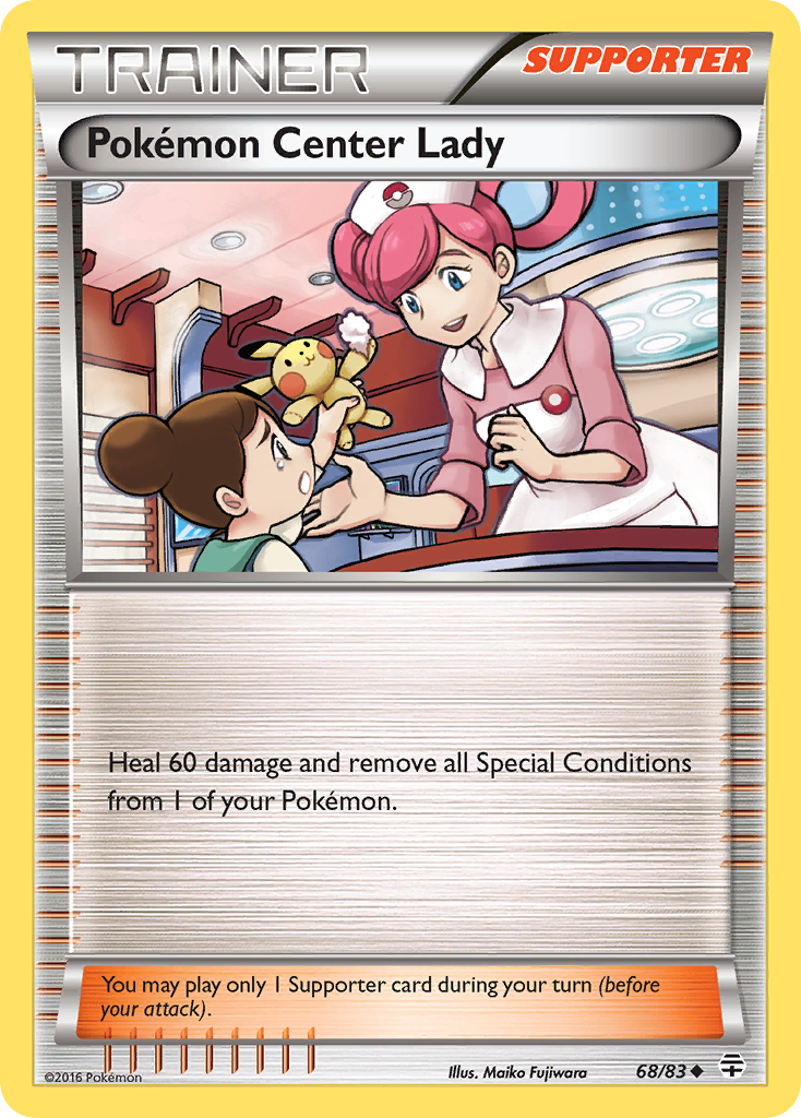 Pokémon Center Lady - 68/83 - Generations