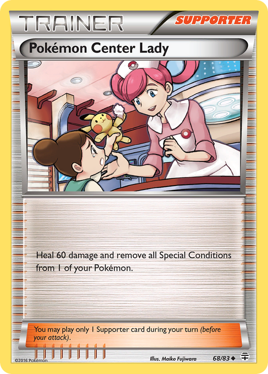 Pokémon Center Lady - 68/83 - Generations