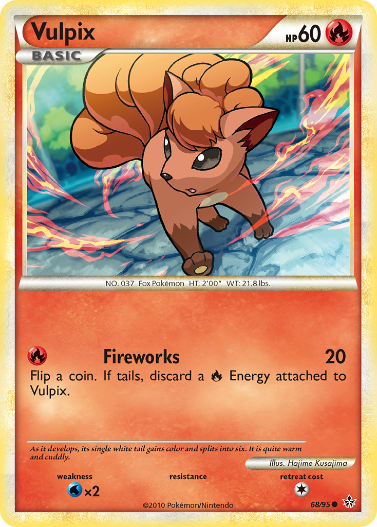 Vulpix - 68/95 - HS—Unleashed