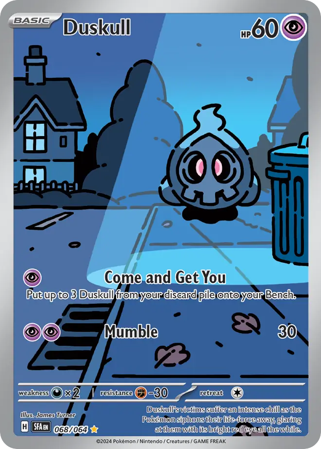 Duskull - 68/64 - Shrouded Fable