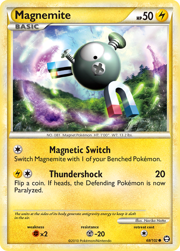 Magnemite - 068/102 - HS—Triumphant