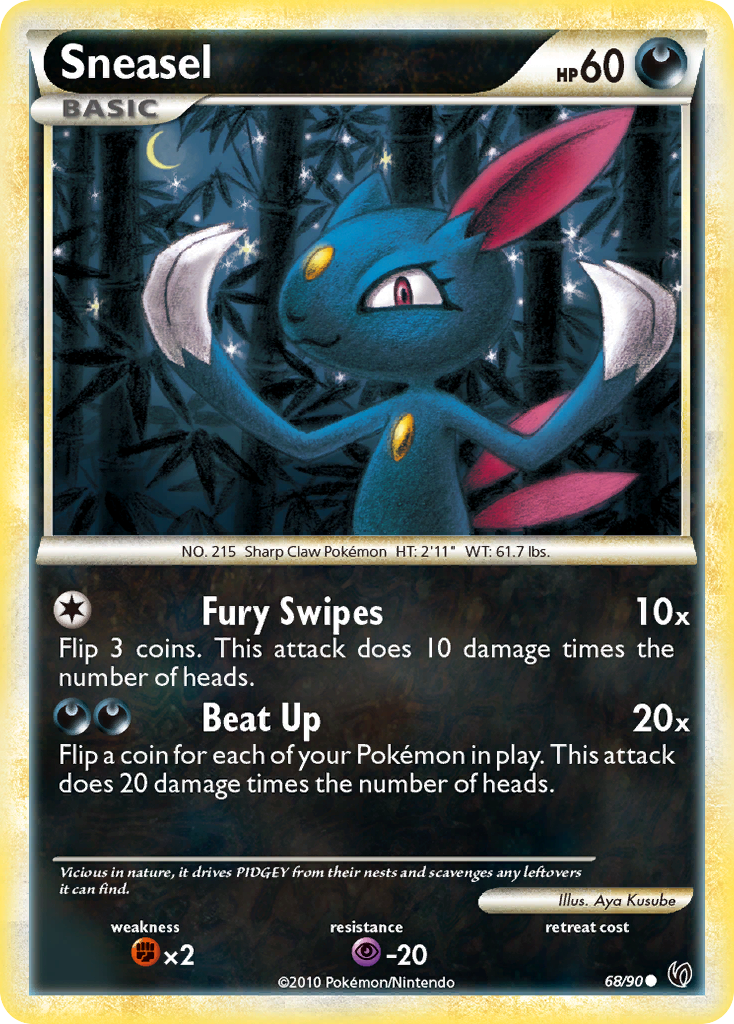 Sneasel - 68/90 - HS—Undaunted