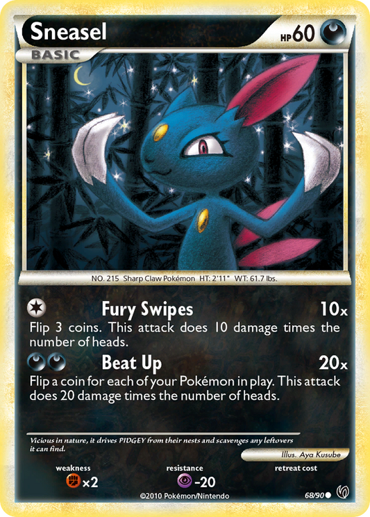 Sneasel - 68/90 - HS—Undaunted