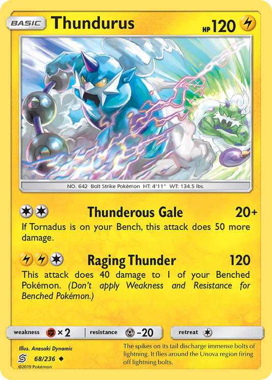 Thundurus - 068/236 - Unified Minds