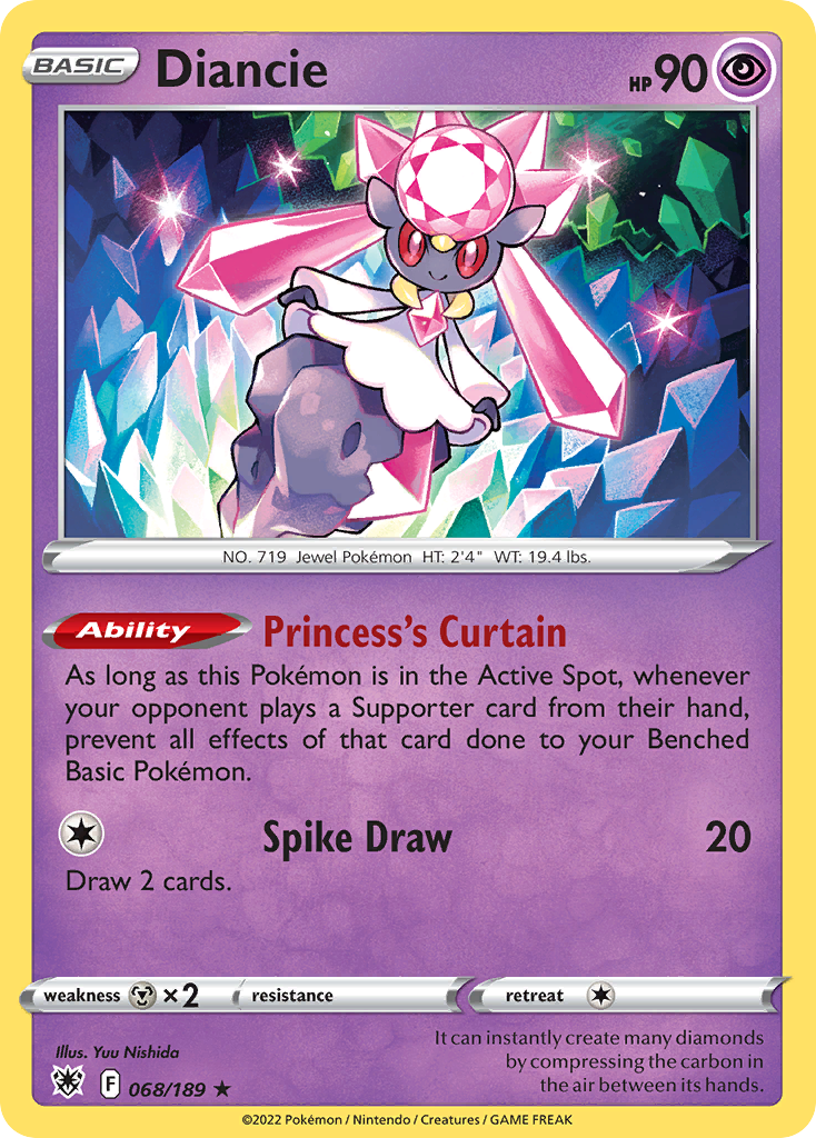 Diancie - 068/189 - Astral Radiance